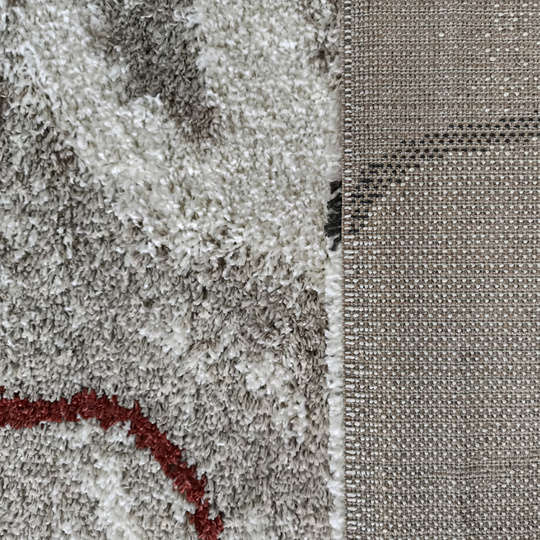 Dywan nowoczesny mięciutki Santo 01 - typu Shaggy - beżowy