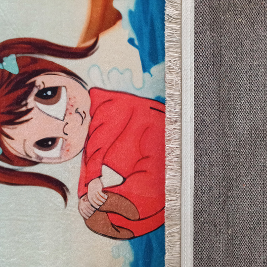 Dziecięcy dywan antypoślizgowy do prania- Kids Play 07- Podwodny świat