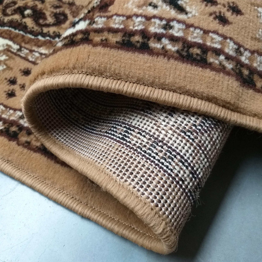 Dywan klasyczny owalny BCF Anto 06 - brązowy