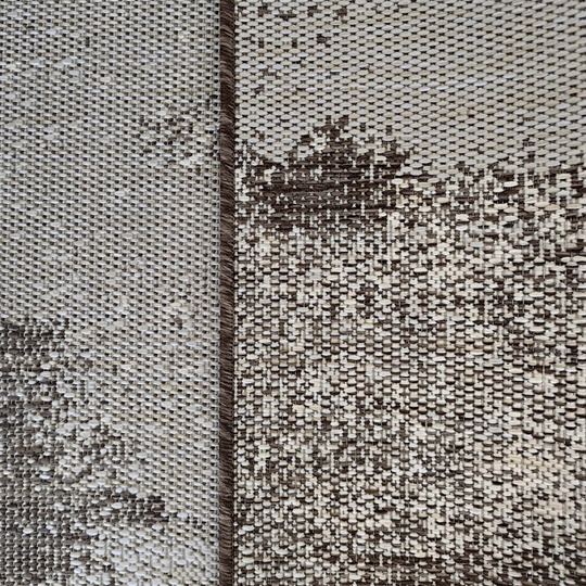 Nowoczesny dywan sznurkowy OUTDOOR dwustronny MODERN 10 brązowy