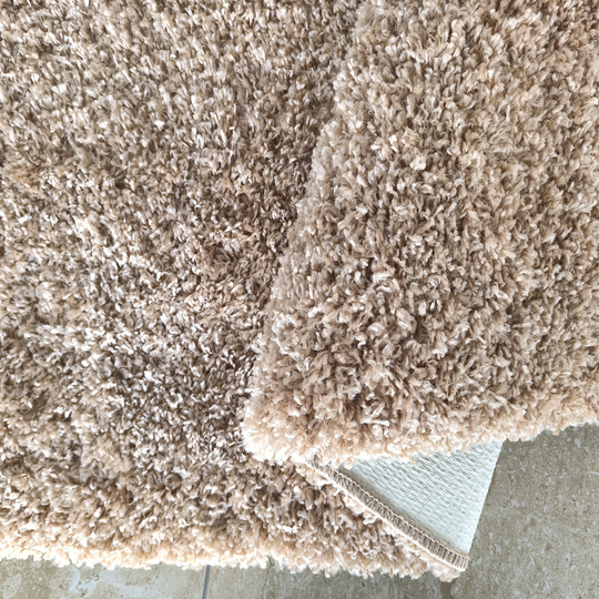 Dywan Kayoom Soft - typu Shaggy nowoczesny, mięciutki - karmelowy