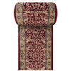 Chodnik Kashmir New 02 - czerwony - szerokość od 60 cm do 120 cm