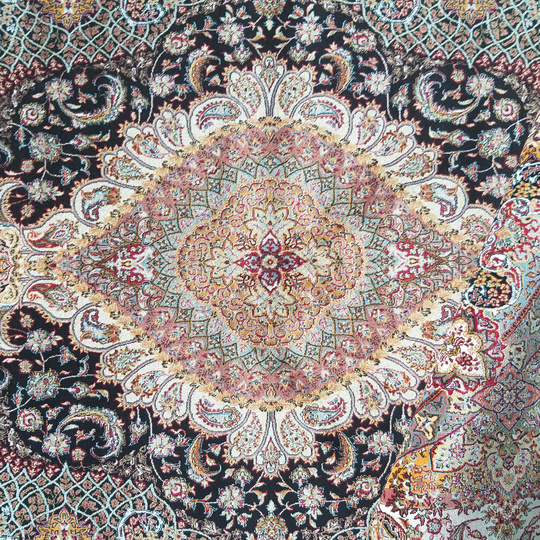 Kunsztowny dywan turecki- PERS- 03- czarny