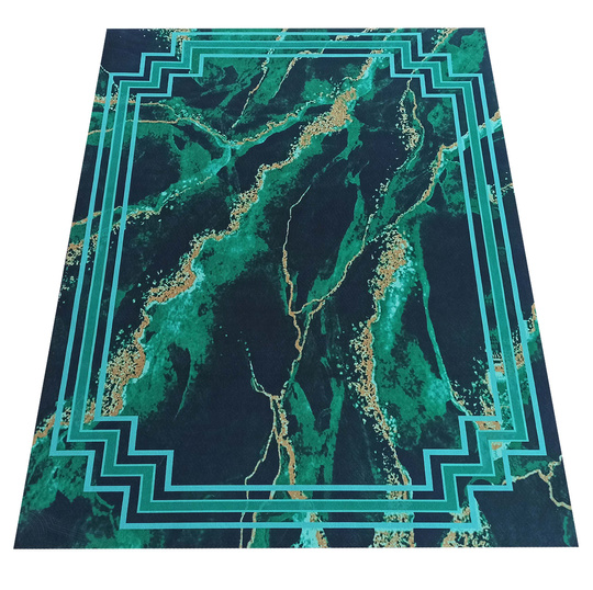 Wycieraczka dywanowa, wewnętrzna, antypoślizgowa Heos New 118 - zielony- 60x100 cm