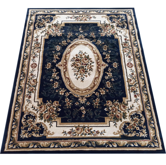 Dywan ekskluzywny niebieski Kashmir New 04