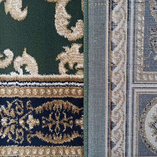 Dywan ekskluzywny zielony Kashmir New 01