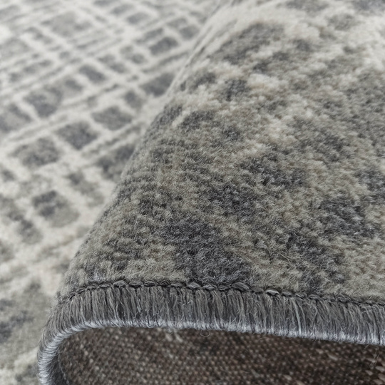 Dywan BCF- nowoczesny ROXANNE 08- szary