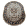 Dywan ekskluzywny kremowy Kashmir New 03 owalny