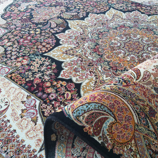 Kunsztowny dywan turecki- PERS- 10- czarny