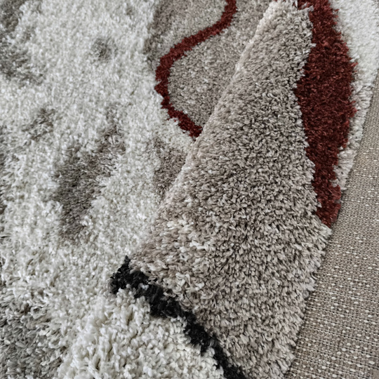 Dywan nowoczesny mięciutki Santo 01 - typu Shaggy - beżowy