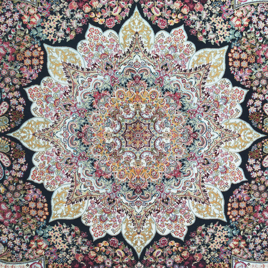 Kunsztowny dywan turecki- PERS- 10- czarny