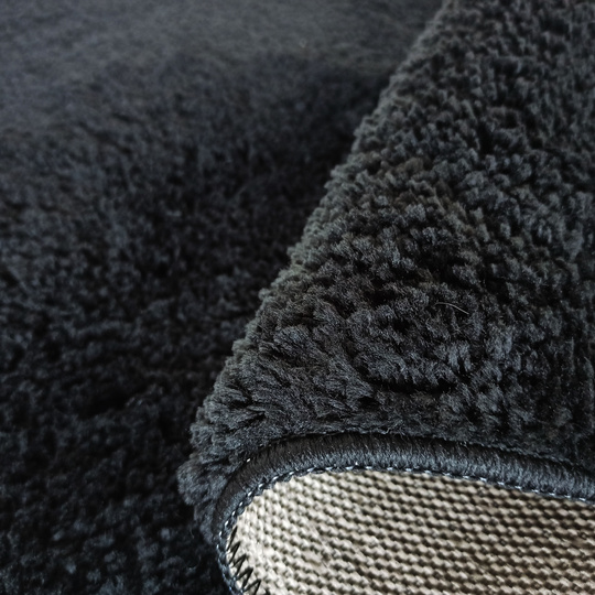 Dywan Kayoom - typu Shaggy nowoczesny, mięciutki - czarny