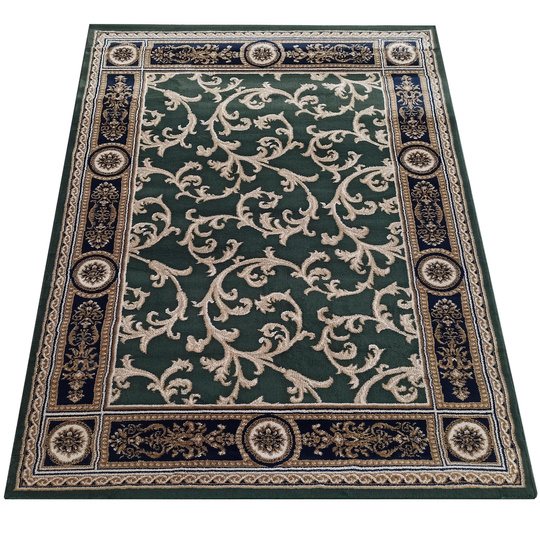 Dywan ekskluzywny zielony Kashmir New 01