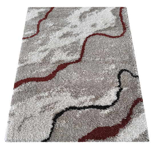 Dywan nowoczesny mięciutki Santo 01 - typu Shaggy - beżowy