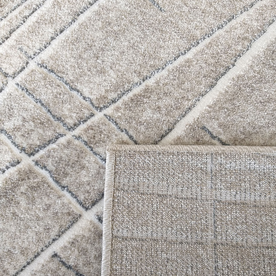 Stylowy dywan Ombre 05 - beżowy