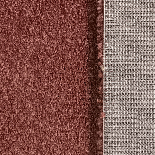 Dywan nowoczesny mięciutki Santo - typu Shaggy - ceglany