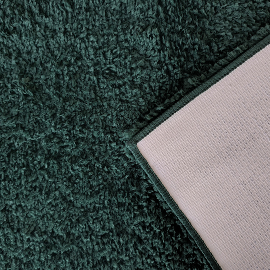 Dywan Kayoom - typu Shaggy nowoczesny, mięciutki - butelkowa zieleń