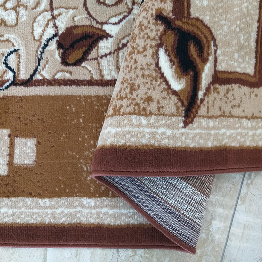 Chodnik BCF Anto 11 - brązowy - szerokość od 60 cm do 120 cm