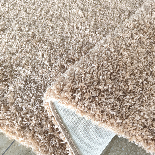 Dywan Kayoom Soft - typu Shaggy nowoczesny, mięciutki - karmelowy