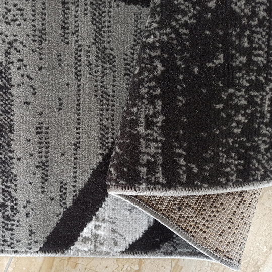 Chodnik Selma 06 - szary geometryczny- szerokość od 80 cm do 120 cm