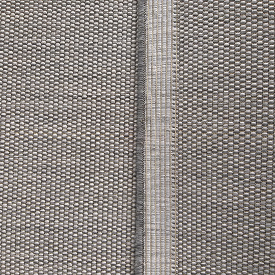 Nowoczesny dywan sznurkowy OUTDOOR dwustronny MODERN 14 Szary