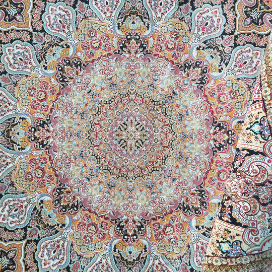 Kunsztowny dywan turecki- PERS- 07- wielokolorowy