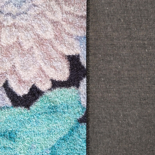 Dywan nowoczesny Argentum 11 - turkusowe kwiaty