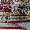 Chodnik Kashmir New 03 - czerwony - szerokość od 60 cm do 120 cm