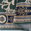 Dywan ekskluzywny zielony Kashmir New 01