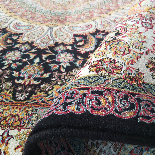 Kunsztowny dywan turecki- PERS- 03- czarny