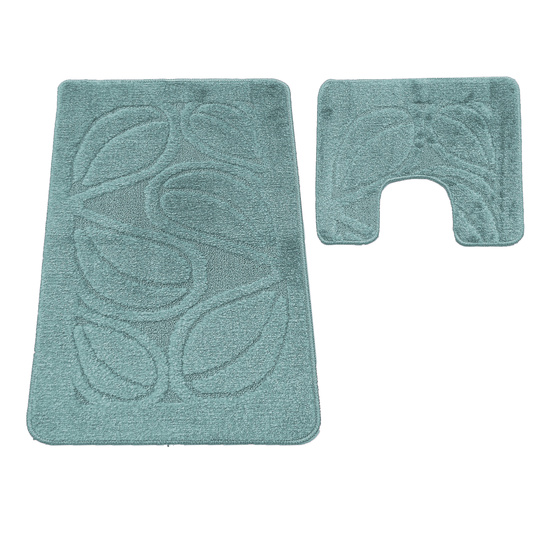 Komplet łazienkowy z wycięciem pod toaletę Montenegro Natura- Star Blue