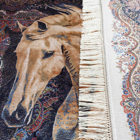 Wytworny dywan Qum Silk 04- rumak