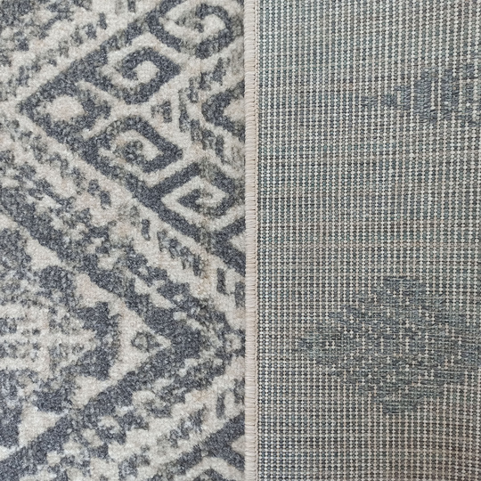 Dywan BCF- nowoczesny ROXANNE 01- szaro- beżowy