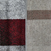 Dywan nowoczesny KOLORADO 09 szaro -bordowy