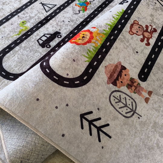 Dziecięcy dywan antypoślizgowy do prania - Kids Play 139