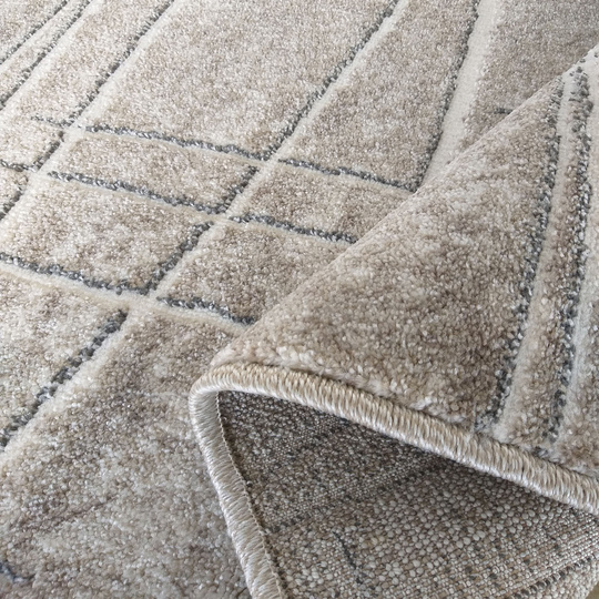 Stylowy dywan Ombre 05 - beżowy