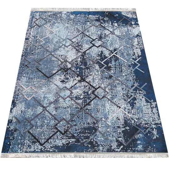 Dywan nowoczesny Excellent 01 niebieski