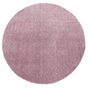Dywan okrągły Kayoom - typu Shaggy nowoczesny, mięciutki - pink