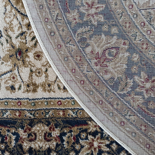 Dywan ekskluzywny kremowy Kashmir New 03 owalny