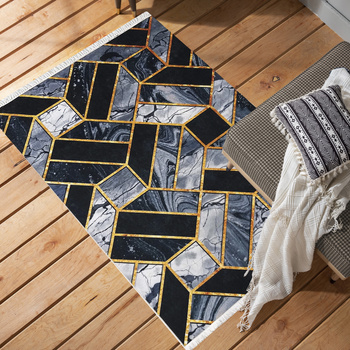 Dywan antypoślizgowy nowoczesny Gold 04