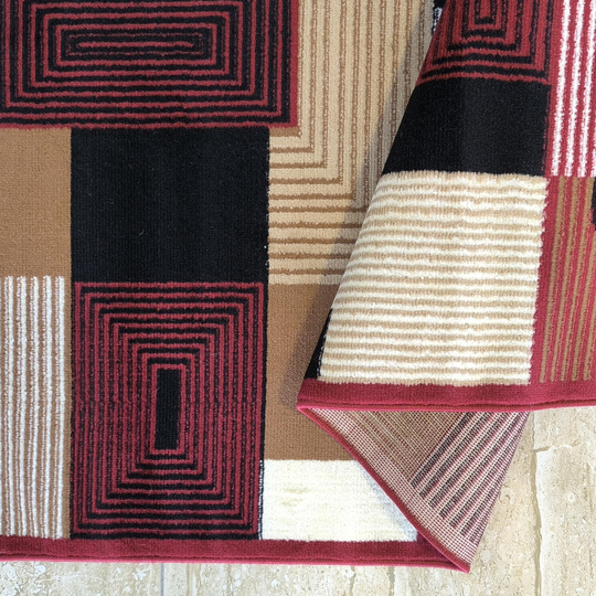 Dywan klasyczny BCF Anto 18 - czerwony