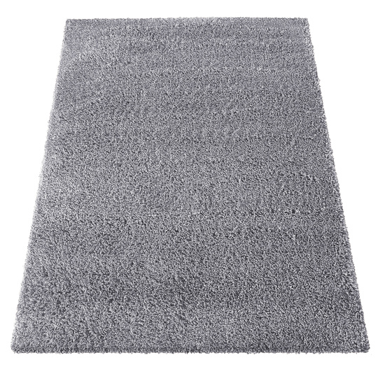 Dywan nowoczesny mięciutki Santo - typu Shaggy - szary