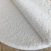 Dywan okrągły Kayoom - typu Shaggy nowoczesny, mięciutki - biały