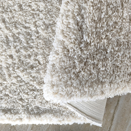 Dywan Kayoom Soft - typu Shaggy nowoczesny, mięciutki - ecru