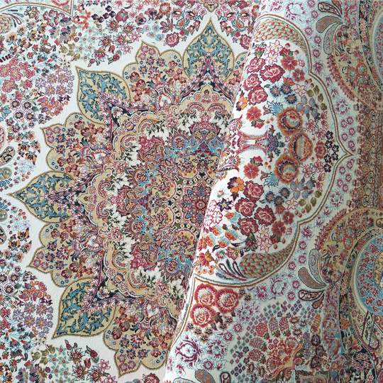 Kunsztowny dywan turecki- PERS- 10- kremowy