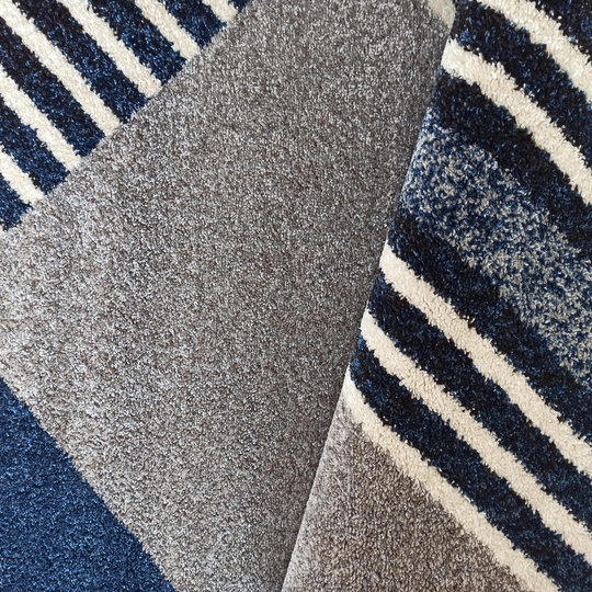 Dywan nowoczesny KOLORADO 03 szaro- granatowy