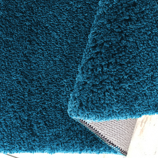 Dywan Kayoom - typu Shaggy nowoczesny, mięciutki - morski