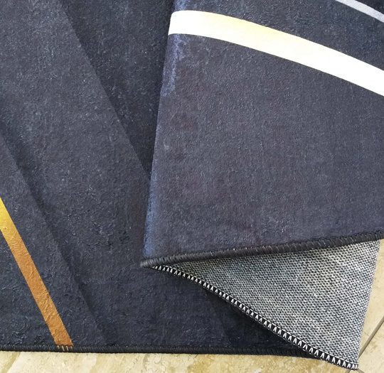 Dywan antypoślizgowy nowoczesny Gold 09