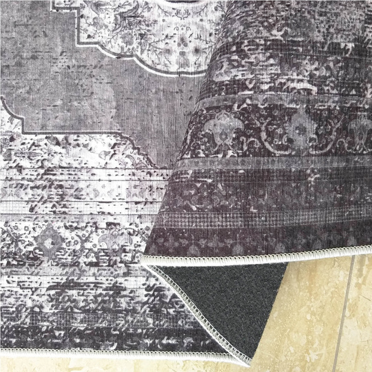 Dywan antypoślizgowy Heos New 1020-GY - szary