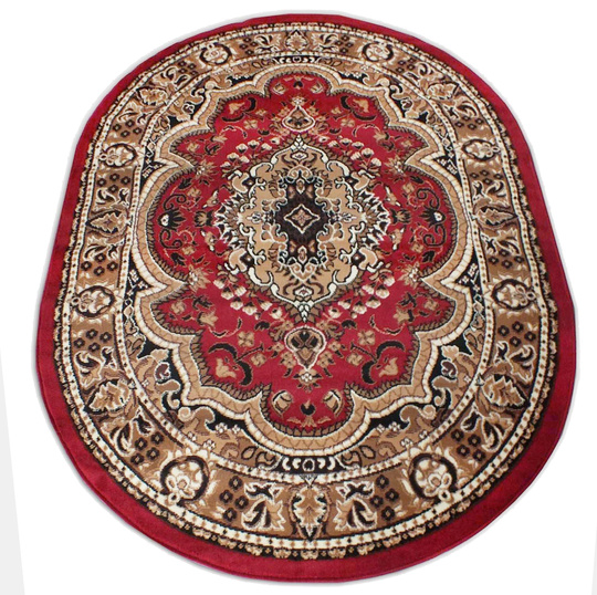 Dywan klasyczny owalny BCF Anto 06 - czerwony